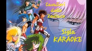 i Cavalieri Dello Zodiaco Sigla KARAOKE [upl. by Saenihp]