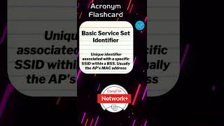BSSID networkplus comptianetworkplus comptia comptiaexam [upl. by Evita]