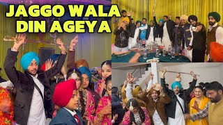 MERE VIAH DI JAGGO😍  ਜਾਗੋ ਵਾਲਾ ਦਿਨ  HARSH JAGRAON MARRIAGE VLOG [upl. by Maximilien]