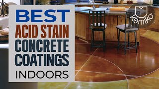 Best Acid Stain Concrete Coatings for Indoors  Stains Sealers amp more  Kemiko [upl. by Anear]