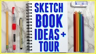 5 Ways to Fill Your Sketchbook  Mini Sketchbook Tour Part 5 [upl. by Yeroc]