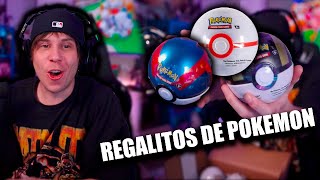 MEGA Unboxing de Regalitos de Pokemon PACKS de Cartas y MAS  RUBIUS [upl. by Moises215]