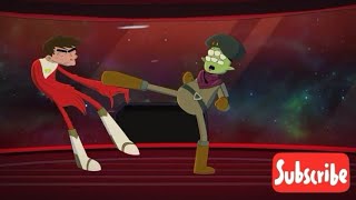 TRIBORE DESTROYS HUSHFLUFFLES IN A DUEL  FINAL SPACE SEASON 2 EPISODE 12 [upl. by Yllrebmik]