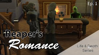 Sabrina Meets the Boss  Sims 4 Reapers Romance Ep 1 [upl. by Orran]