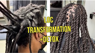 LOC TRANSFORMATION  DETOX  Start to finish [upl. by Yelik]