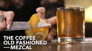 How to Make the Coffee Old Fashioned a Mezcal Drink  MIX [upl. by Jon]