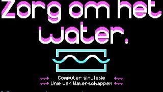 Zorg om het water DOS game [upl. by Ethelinda]