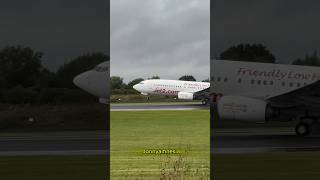 Jet2 737 takeoff 15924 [upl. by Nesnah952]