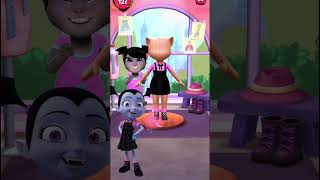 My Talking Angela 2 Vs Vampirina 🧛‍♀️ vampire [upl. by Starks670]