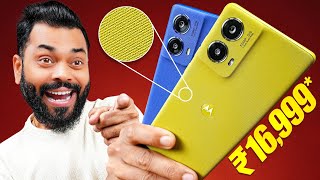 Motorola g85 Unboxing amp First Look ⚡ 3D Curved pOLED 50MP OIS LYT600  ₹16999 [upl. by Anecusa]