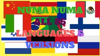 Numa Numa All 85 Languages amp Versions OZone [upl. by Ezekiel]