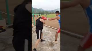 Sparing ma rekan tim lama boxing tiktok youtubeshorts youtube [upl. by Cottrell]