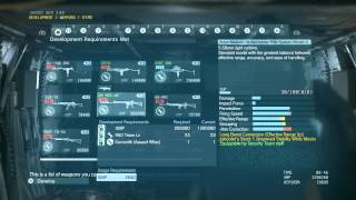 Metal Gear Solid V  Water Pistol Reward Bambetov Sniper Rifle IDROID 3 Stealth Camo Developed [upl. by Eednas216]