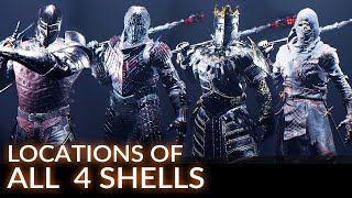 Mortal Shell  Guide to All 4 Shell Locations [upl. by Wittie439]