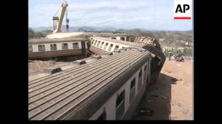 Potters Bar Train Crashes Into Station Igandu Aftermath Of Horrific Train Crash [upl. by Luedtke]