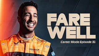 RICCIARDO ANNOUNCES RETIREMENT  F1 22 My Team Career Part 31 Monza [upl. by Slocum]