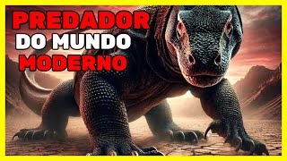 DRAGÃO DE KOMODO  O Predador do Mundo Moderno [upl. by Anaugahs]