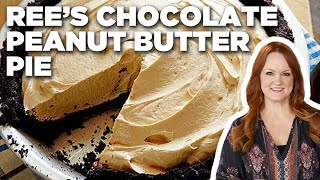 Ree Drummonds Chocolate Peanut Butter Pie  The Pioneer Woman  Food Network [upl. by Fanchon]