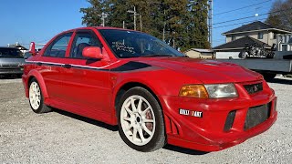 mitsubishi Lancer evo 6 Tommy makinen edition in japan auctions [upl. by Aihsyak]