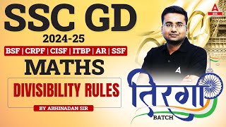 SSC GD 2025  SSC GD Maths Classes By Abhinandan Sir  SSC GD Math Divisibility Rules [upl. by Meagher]