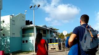 BoatYard Beach Barbados Drone Footage Walking In Bridgetown On Sunday Impressed amp Guided By Drunk [upl. by Aztin]