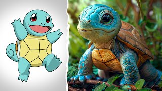 Pokemon but REAL LIFE🐢2024 All Characters [upl. by Aisauqal]