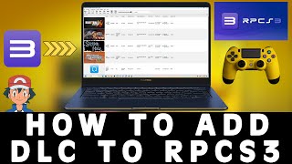 HOW TO ADD DLC IN RPCS3 IN 3 MINUTES  PS3 EMULATOR  DOWNLOAD AND INSTALL DLC TO RPCS3 2024 [upl. by Brigit]