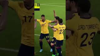 EL GOLAZO DE ECUADOR HA ARGENTINA [upl. by Schear]