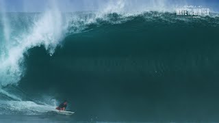 Keito Matsuoka at Pipeline January 14 2019  Wave 1 Angle 3 [upl. by Assiruam629]