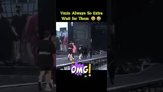 BTS Funny moments  Vmin moment 😂😂 bts btsworldfunniest btsmember jimin taehyung vmin [upl. by Nafets]