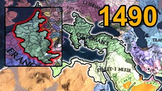 OSMANLI İLE BURGUNDYİ İNHERİTLEDİM  Europa Universalis 4 Domination Osmanlı [upl. by Cirdor]