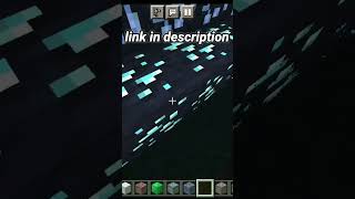 Minecraft pocket edition Glowing Ore addon addon shorts [upl. by Gilford]