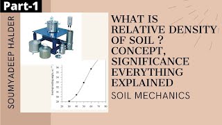 Geotechnical Engineering  Density Index  Relative Density  Degree of Denseness [upl. by Nilsoj]