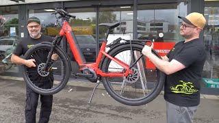 EBike HNF Nicolai UD3 AllTerrain Tiefeinsteiger Bosch Performance Line CX Review [upl. by Balf]