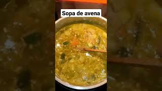 SOPA DE AVENA [upl. by Annawat499]