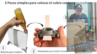 kit aplicador dosificador para pegar cubrecanto 3Dplasticsolutionsmex [upl. by Artenahs]