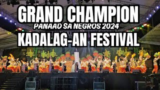 GRAND CHAMPION KADALAGAN FESTIVAL OF VICTORIAS CITY  Panaad sa Negros Festival 2024 [upl. by Gilles]