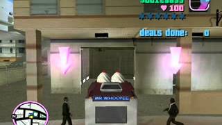 GTA vice city Distribution ice cream van mission THE EASIEST WAY [upl. by Aitnahc]