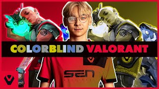 How TenZ sees VALORANT colorblind [upl. by Brace]