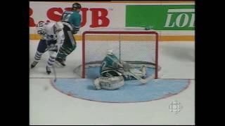 Mike Gartner sends Leafs to Game 7 with OT goal against Sharks in 94 playoffs [upl. by Anegal]