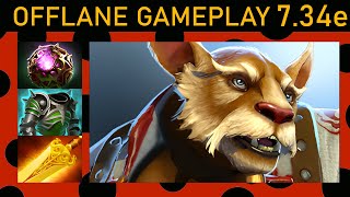 ⭐Brewmaster Offlane Gameplay  Dota 2 Top MMR [upl. by Punke570]