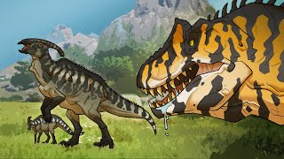 The Perfect Hunt  Life of a Allosaurus  Path Of Titans [upl. by Lyons518]