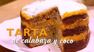 Vas a alucinar con el sabor de esta TARTA DE CALABAZA Y COCO [upl. by Dorweiler]