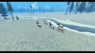 Yellowstone Unleashed Roblox Cougar Hunts Elk [upl. by Girhiny216]