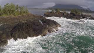 Frank Island  Chesterman Beach Aerials [upl. by Ebert]