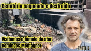 Cemitério Quarta Parada  Descaso e Abandono  Túmulo Domingos Montagner  PARTE 3 [upl. by Burkhart606]