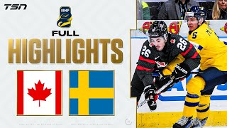 Canada vs Sweden FULL HIGHLIGHTS  2024 World Junior Championship [upl. by Duston]