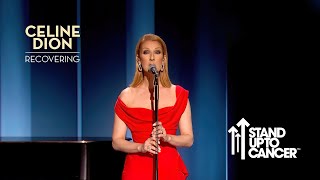 Celine Dion  Recovering Live on Stand Up To Cancer 1080p  60 FPS  HQ Audio [upl. by Nazler41]