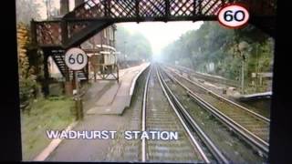 Tonbridge to Hastings 1 of 3  British Rail crew training video [upl. by Aiclid983]