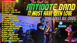 Nonstop Antidote Band Cover Slow Rock Medley 2024  The Best OPM Tagalog Version Love Songs Playlist [upl. by Enomys]